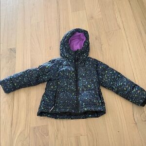 All in Motion Kids' Blue and Purple Puffer Jacket